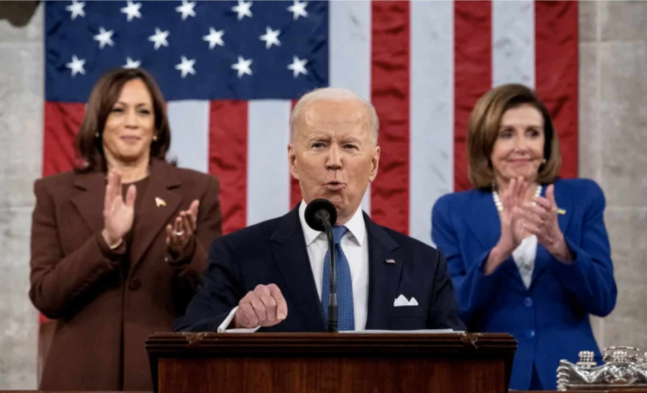 Biden at the State of the Union Speech in 2022